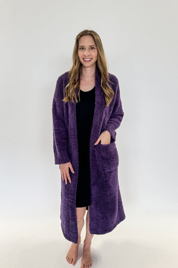 lounge by jan marie spa cloud robe blackberry