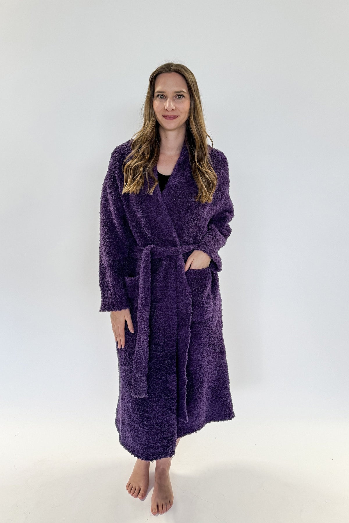 lounge by jan marie spa cloud robe blackberry