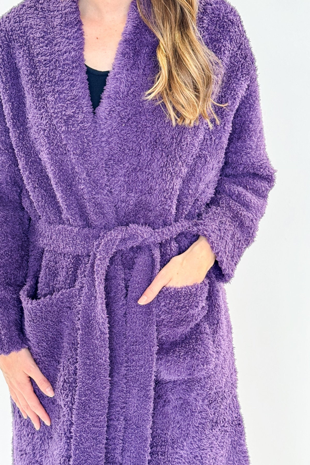 lounge by jan marie spa cloud robe blackberry