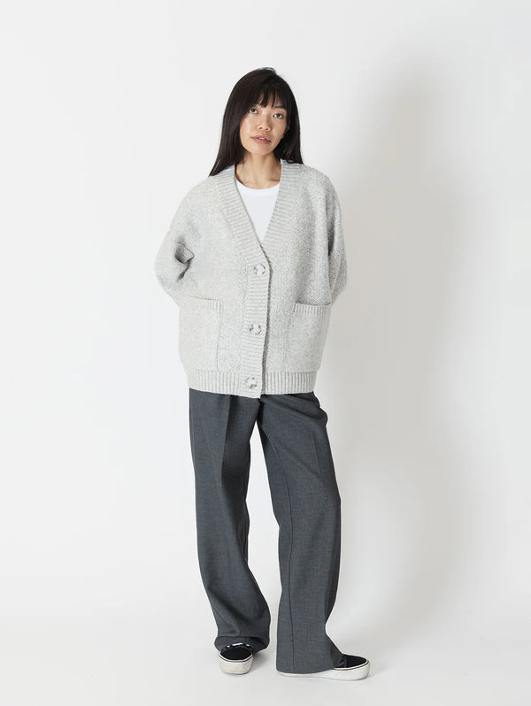 BOUCLE OVERSIZED CARDIGAN