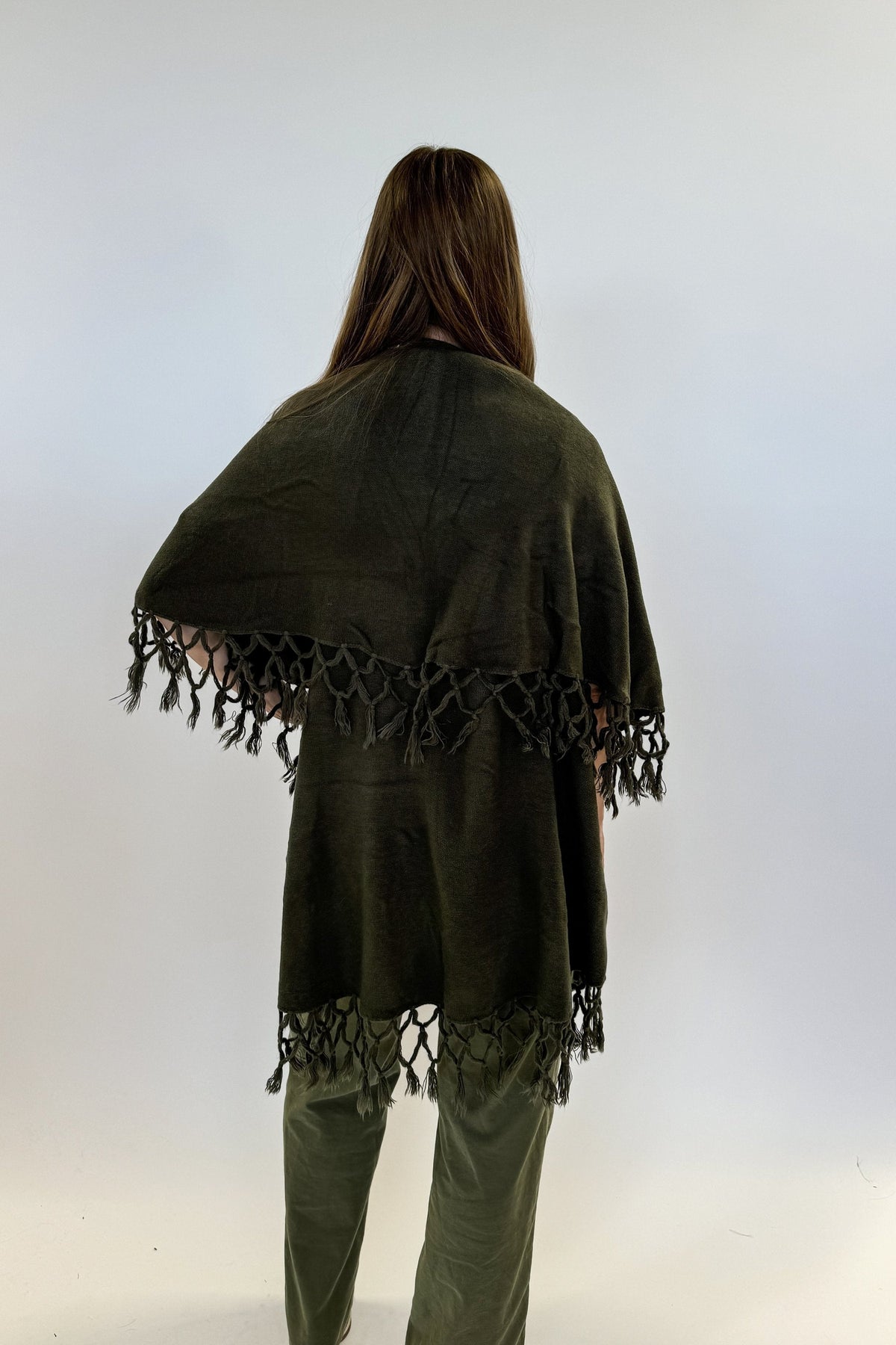 versatile shawl vest fall with tassels