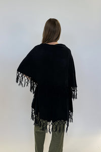 versatile shawl vest fall with tassels