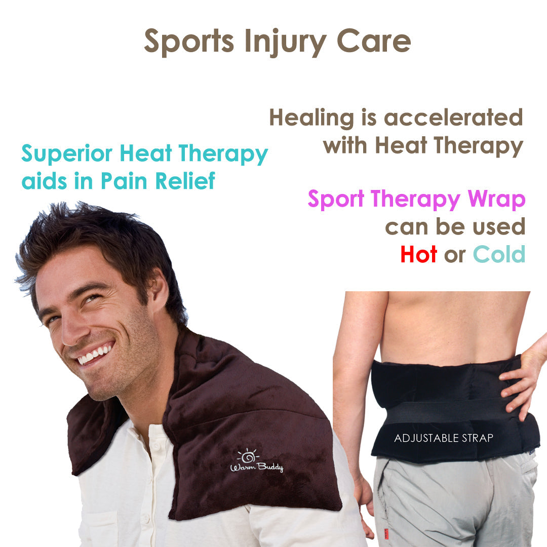 Sport Therapy Wrap | CHOCOLATE-Warm Buddy Co.-Cloud Nine Pajamas