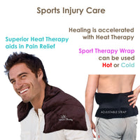 Sport Therapy Wrap | CHOCOLATE-Warm Buddy Co.-Cloud Nine Pajamas