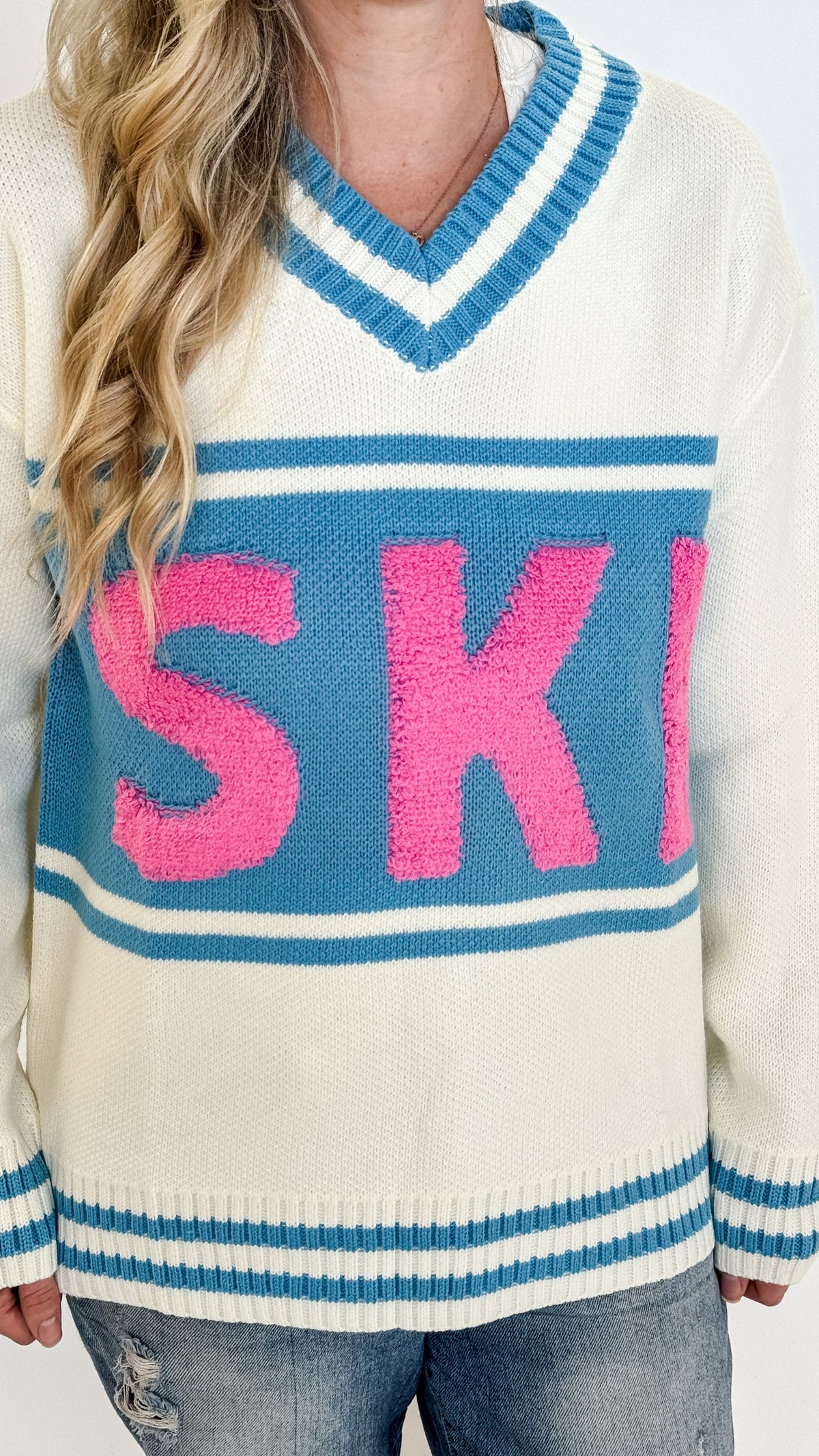 Sweater Lets Go Skiing-Sweet Siesta-Cloud Nine Pajamas