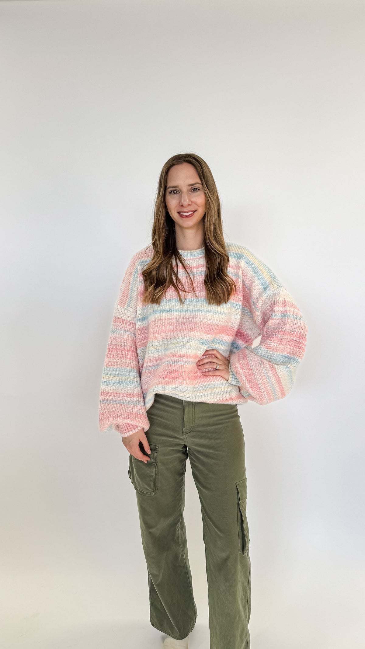 Sweater Stripes Rainbow-Sweet Siesta-Cloud Nine Pajamas