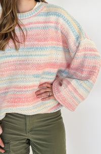 Sweater Stripes Rainbow-Sweet Siesta-Cloud Nine Pajamas