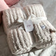 jan marie cozy cabin blanket pink quartz