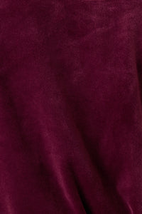 Robe Long Velvet