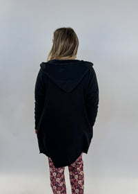 Cardigan Open Front Black scarlette ellie