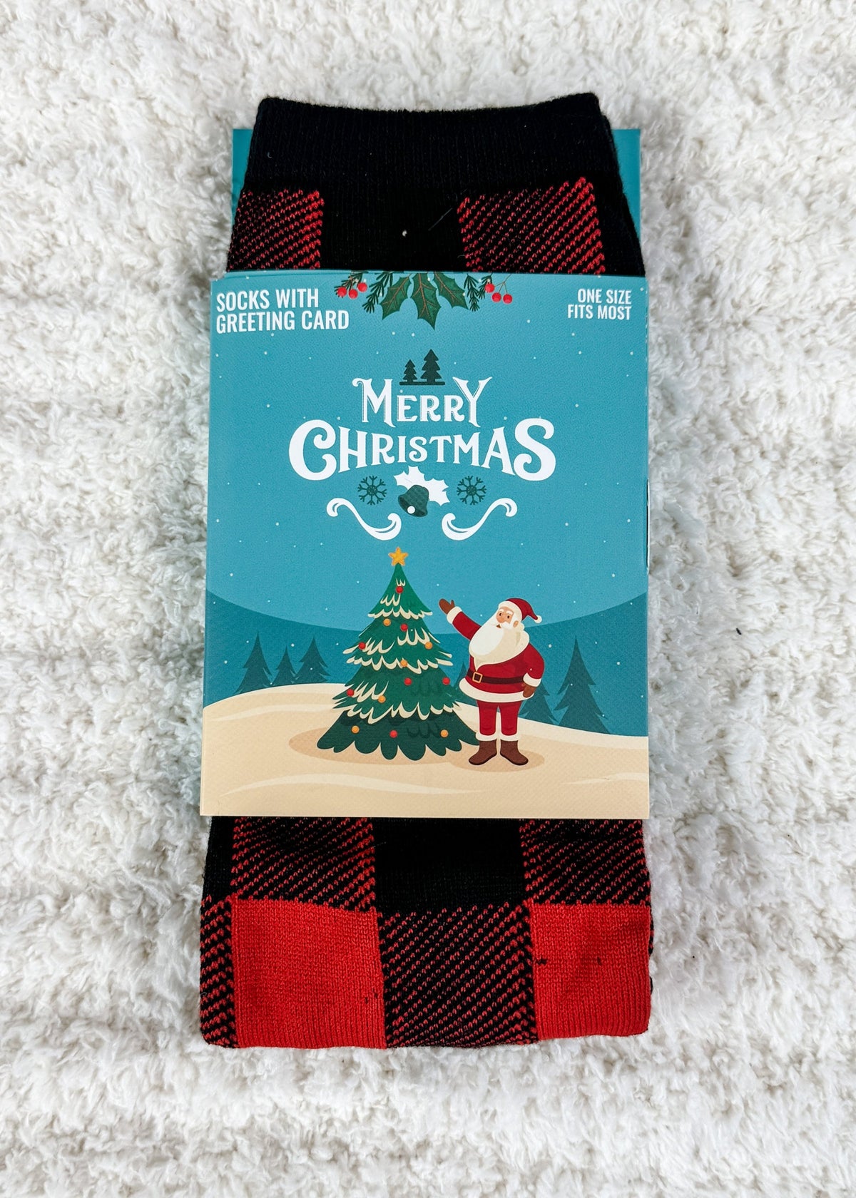 greeting card socks printed