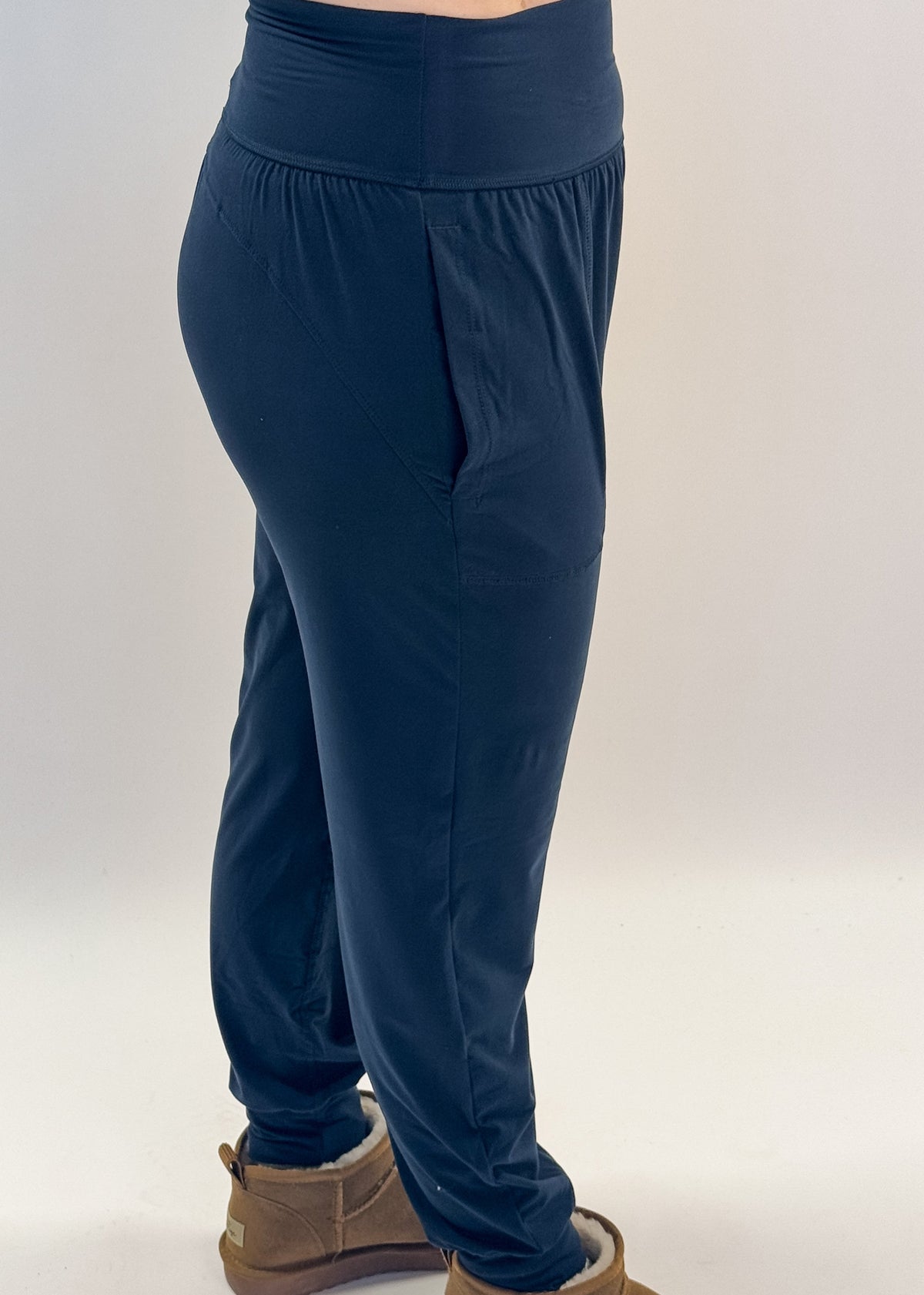 high waisted soft jogger