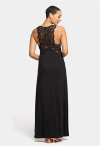 Belle Époque Lace T-Back Gown black fleurt