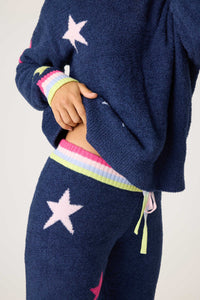 marshmallow party navy stars pj salvage