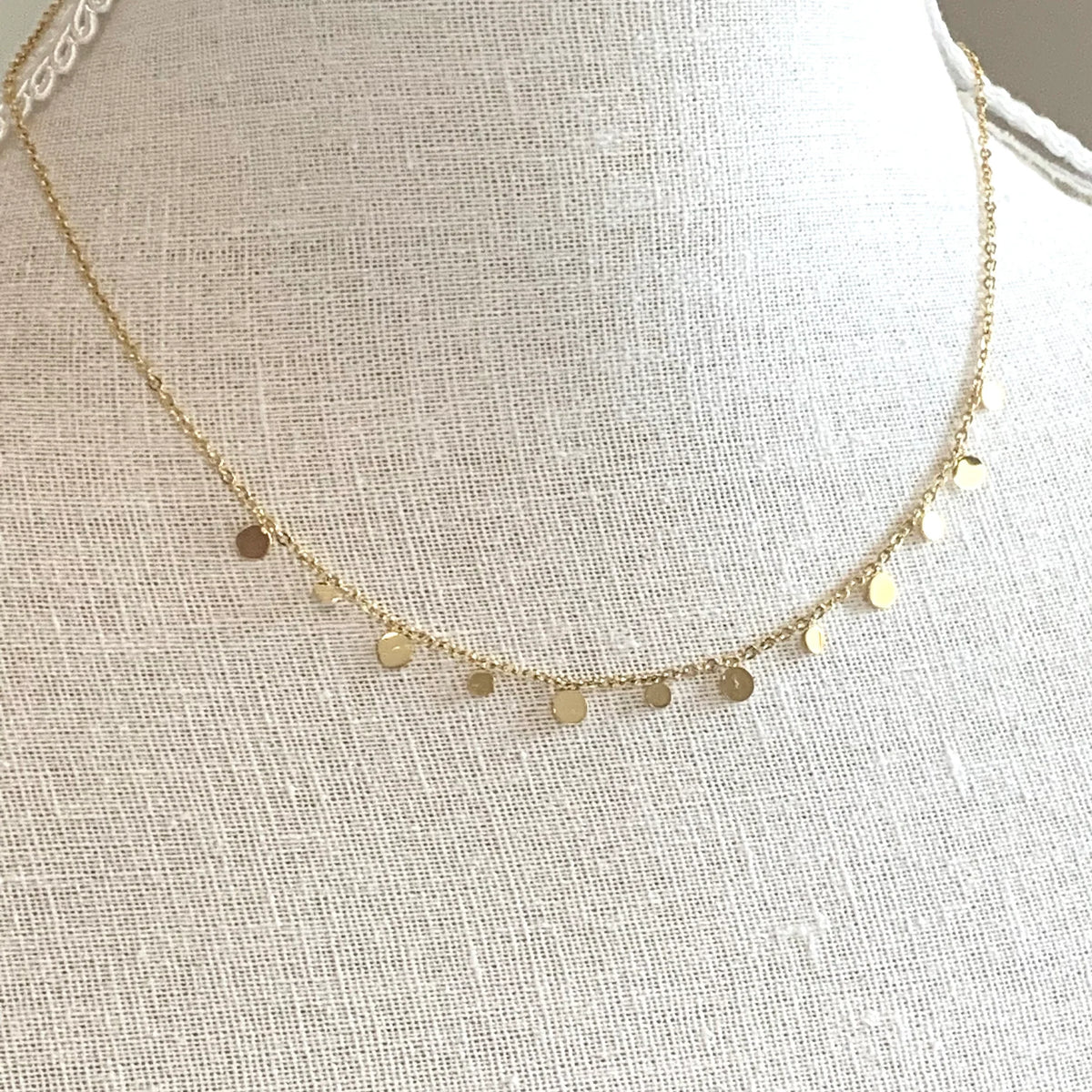 Mini Coin Necklace