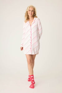 nightshirt day dreams ivory hearts pj salvage