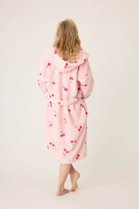 Robe Plush Cherries