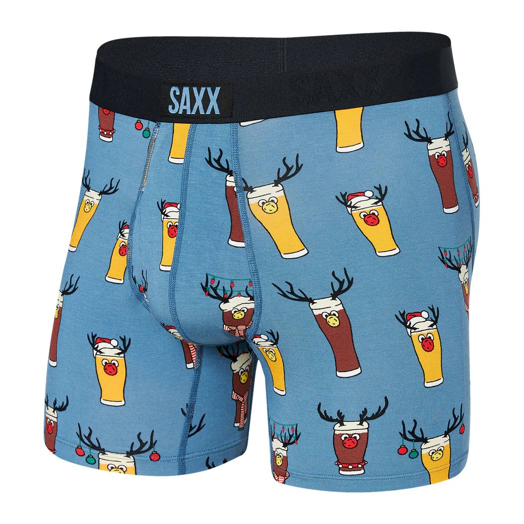 Saxx Ultra Boxer Brief - Chillaxin Santa – NYLA Fresh Thread