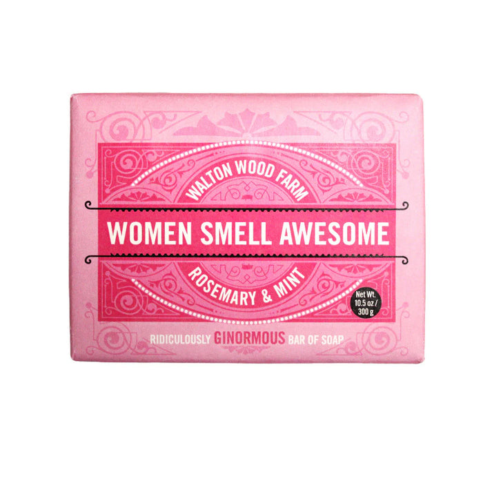 walton wood farms women smell awesome soap rosemary mint