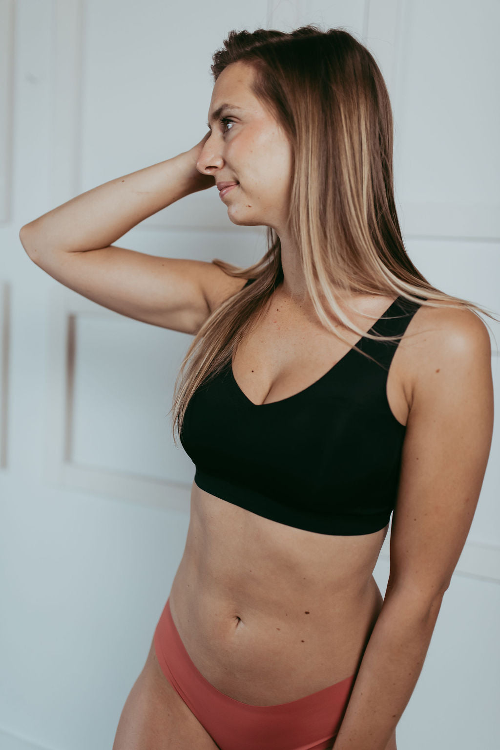 Get ready for the ultimate comfort with our bonded and seamless bras,  featuring a buttery soft texture and wirefree design to give you that…
